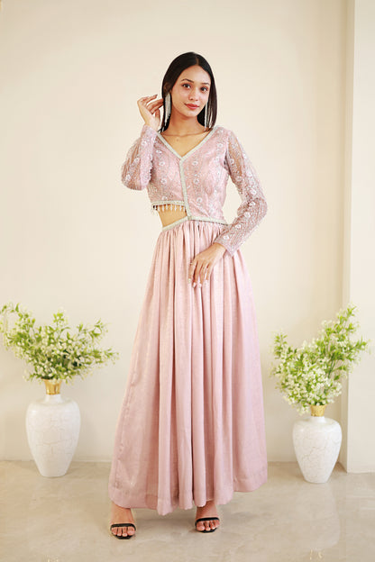Blush pink Gown