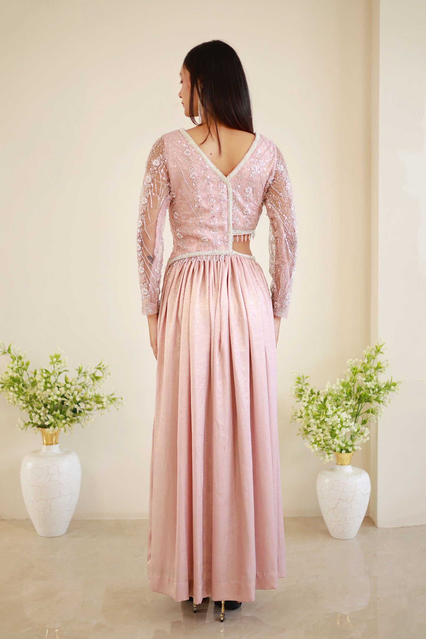Blush pink Gown