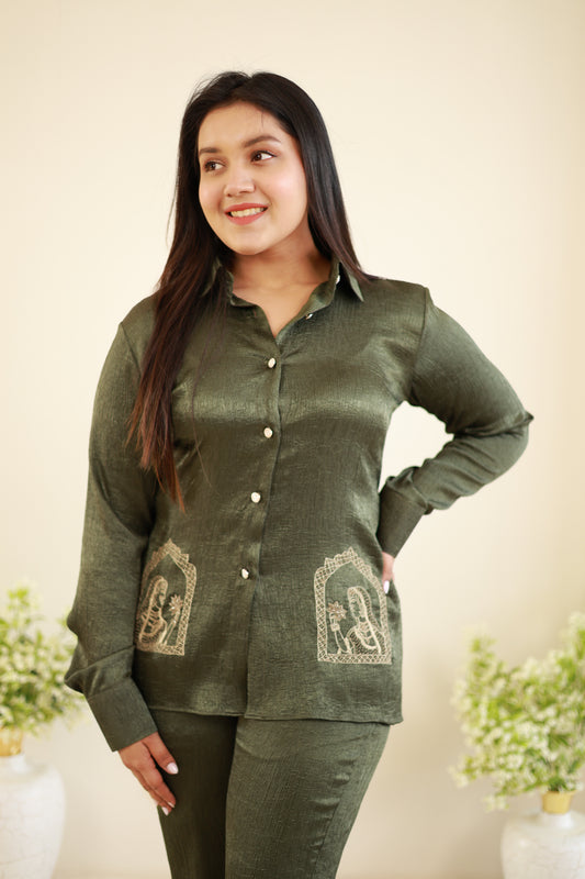 The Royal green co-ord set