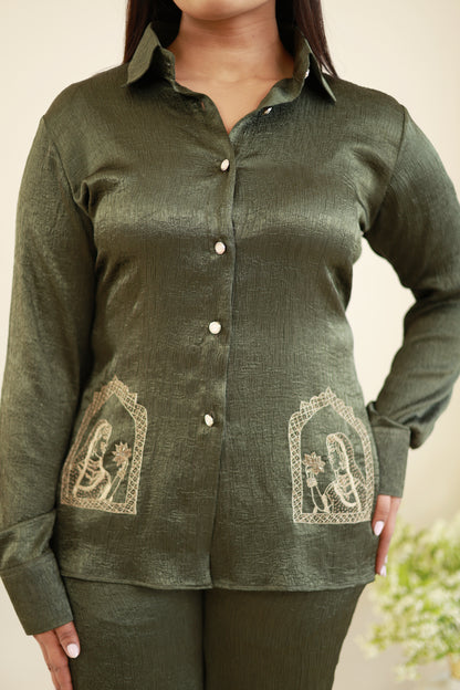 The Royal green co-ord set