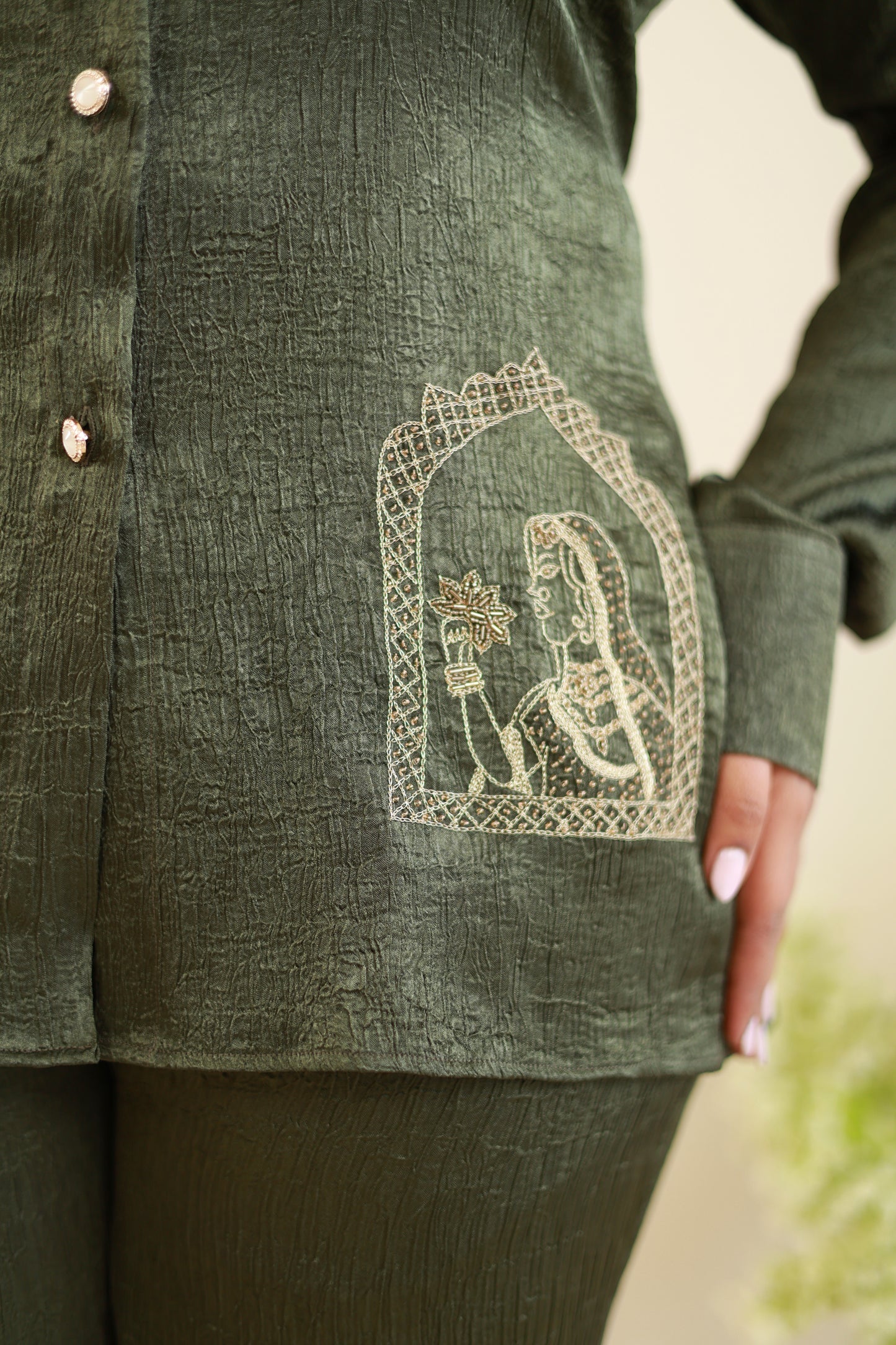 The Royal green co-ord set