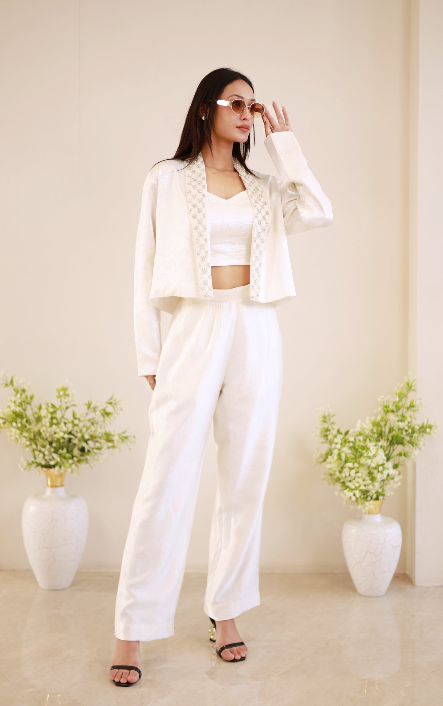 Ivory Grace three-piece set