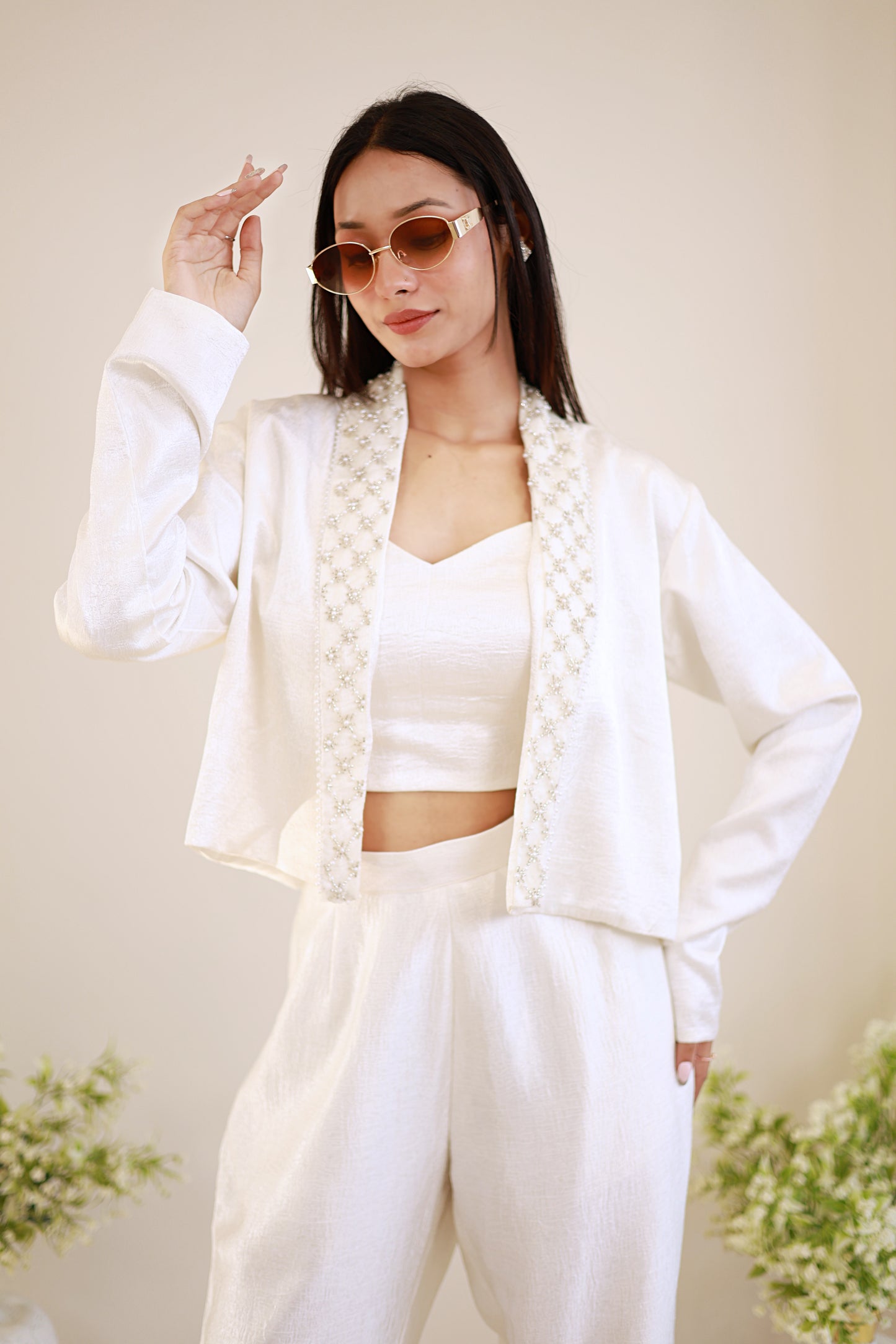 Ivory Grace three-piece set
