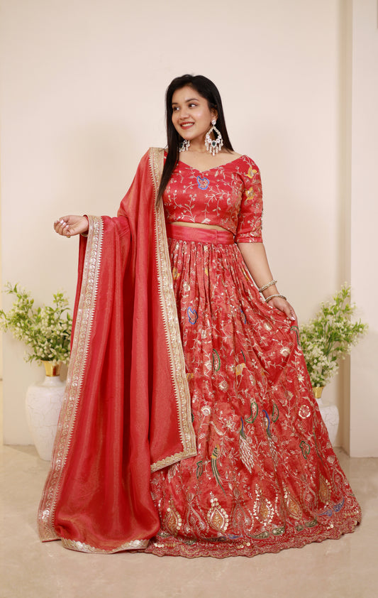 The Regal garden lehenga